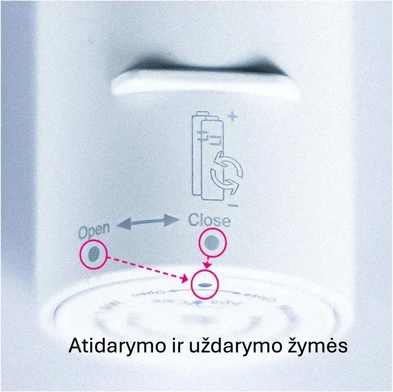 ApaCare Sonic Change akumuliatoriaus keitimo rinkinys