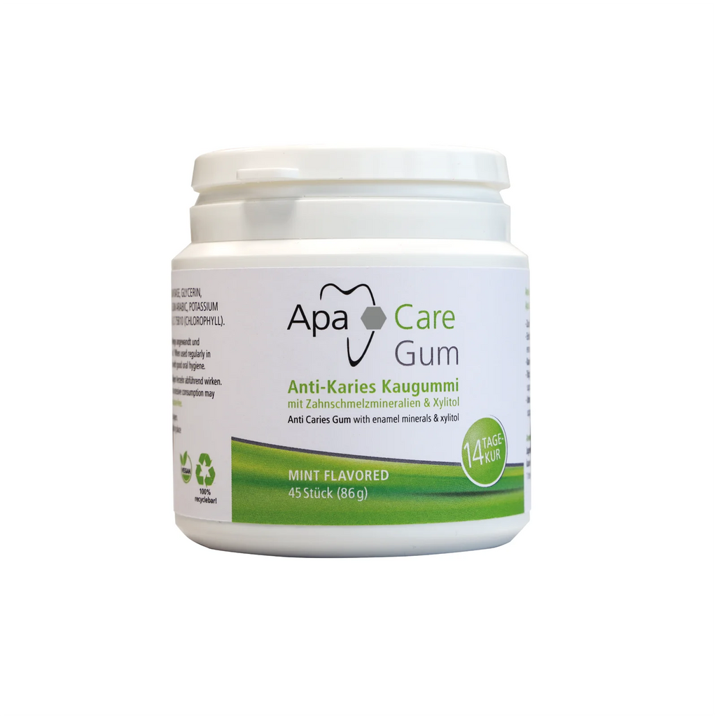 ApaCare Gum kramtomoji guma su ksilitoliu, 45 dražė