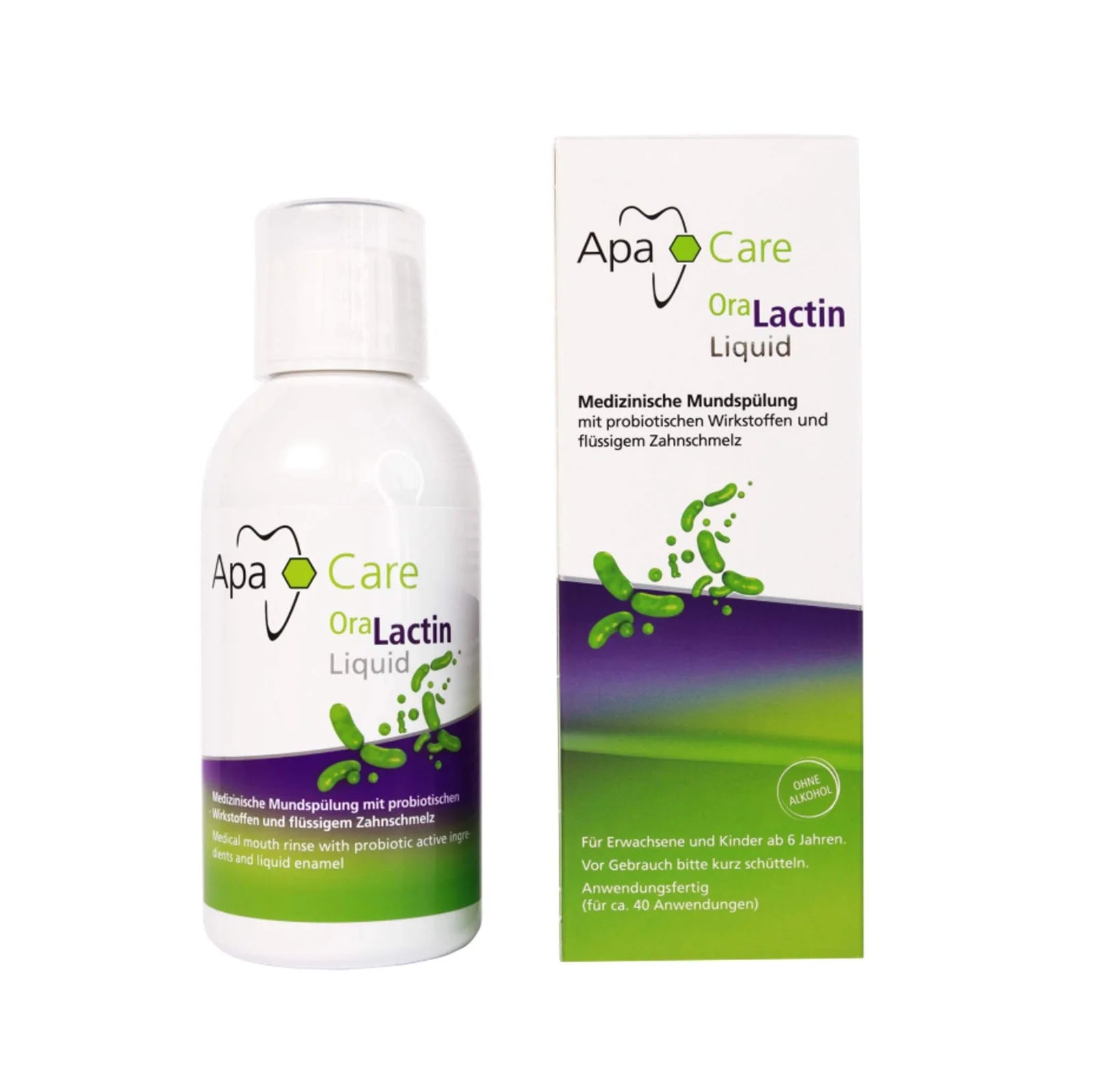 ApaCare OraLactin burnos skalavimo skystis, 200 ml