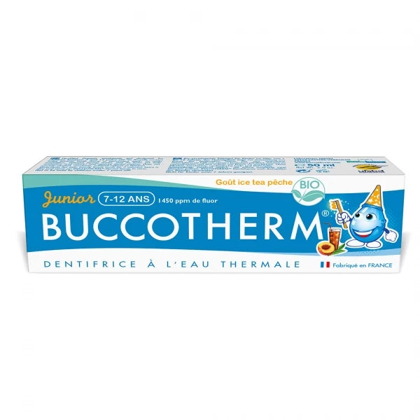 Dantų pasta BUCCOTHERM Junior (7–12 m.) 50 ml – produkto nuotrauka