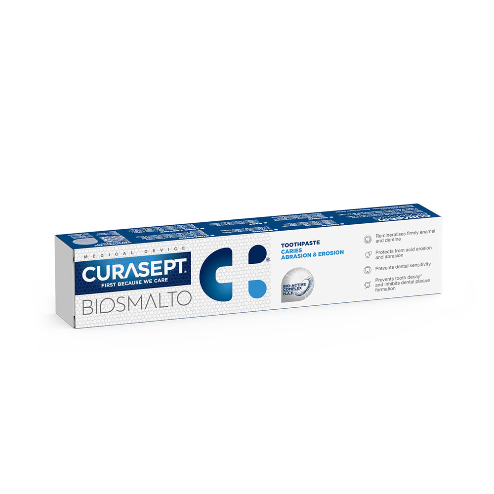 Curasept Biosmalto Caries & Erosion dantų gelis, 50 ml