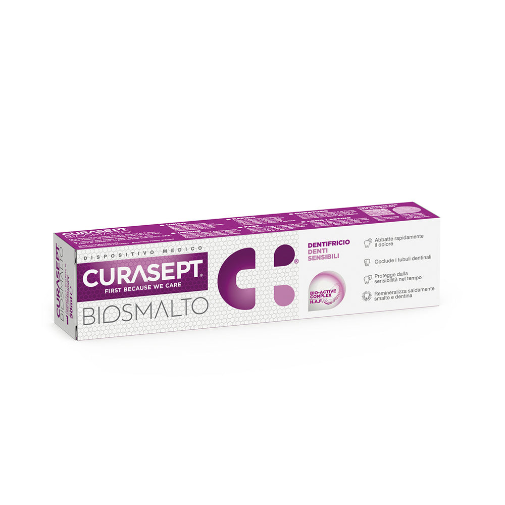 Curasept Biosmalto Sensitive dantų gelis jautriems dantims, 50 ml