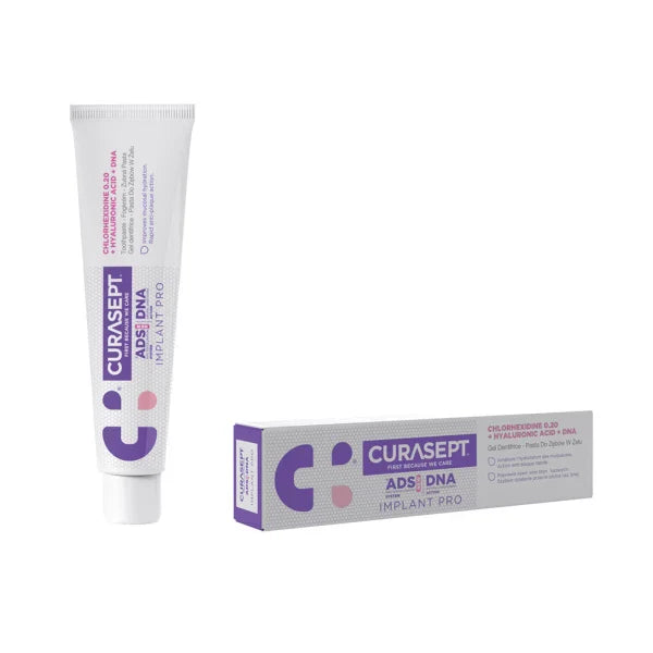 Curasept ADS DNA rinkinys po implantacijos (pasta + skalavimo skystis)