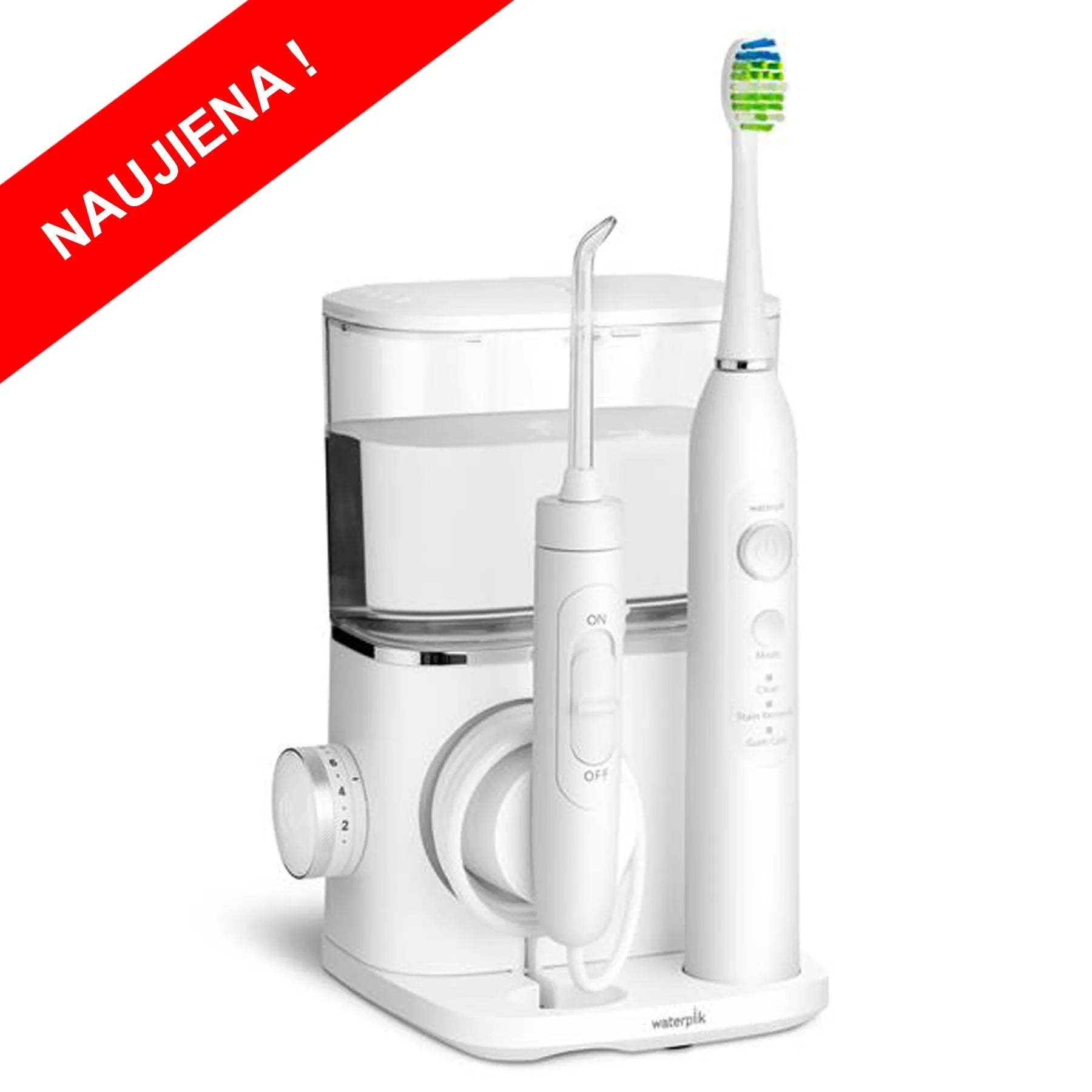 Waterpik Complete Care CC-04 burnos irigatorius su elektriniu šepetėliu