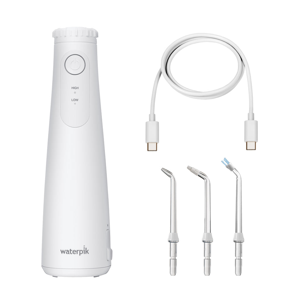 Waterpik WF-26 bevielis burnos irigatorius Black/White