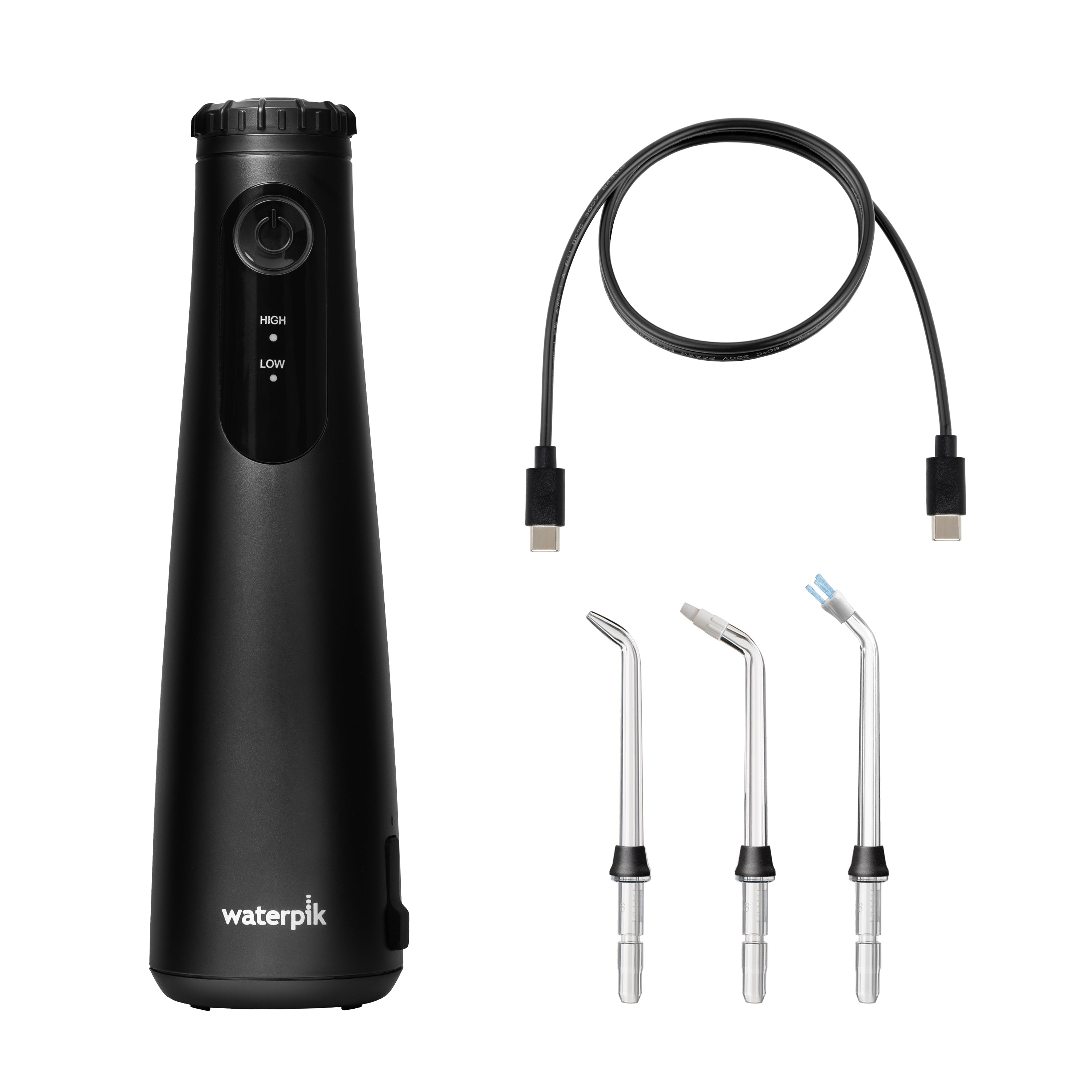 Waterpik WF-26 bevielis burnos irigatorius Black/White